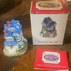 Liberty Falls Americana Collection Doctor Stevens Home and Office  Figurine